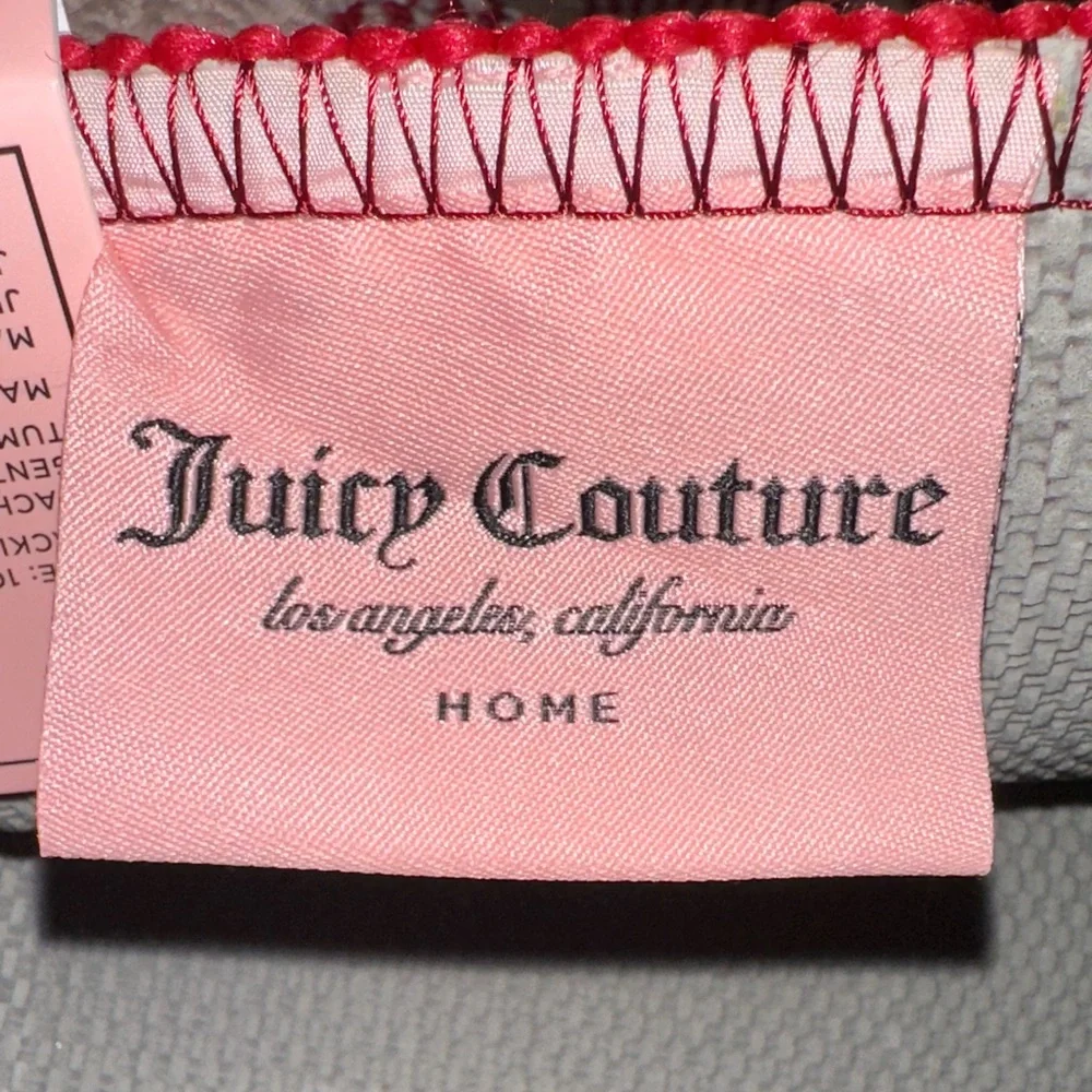 Juicy Couture Red and Cream Love Heart Door Mat